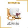 Smily Face Planter Pot Flowerpot Christmas Gift Flower Resin Head Planters for Balcony