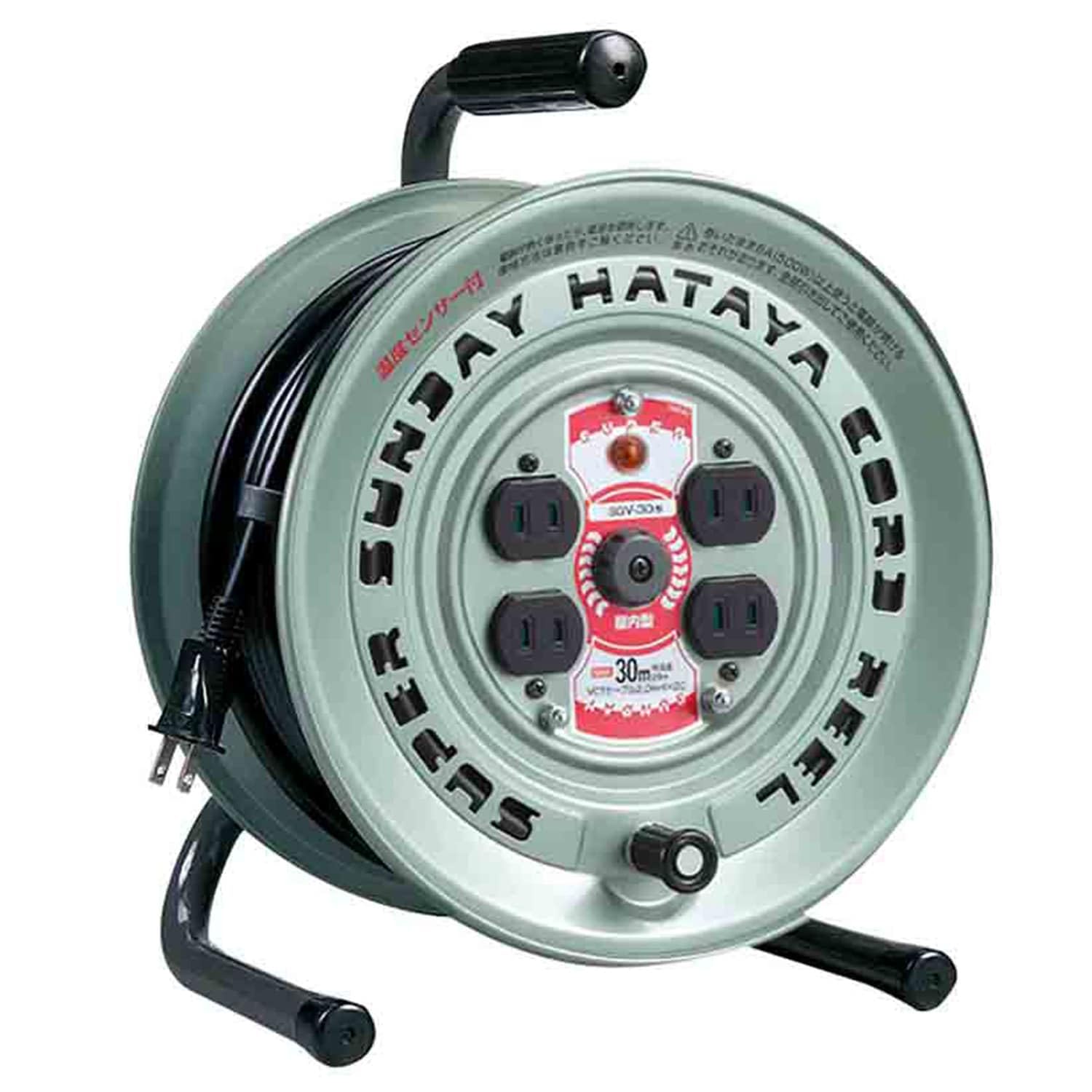 

HATAYA Super Sunday Котушка 30м Стандартний Датчик температури запобігає аварії дроту 4 Пилозахищений Пілот для та Будівельних майданчиків Датчик SGV-30, Внутрішній,