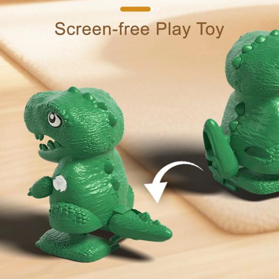 Wind-up Animal Egg Toy Broken Egg Duck Dinosaur Penguin Capybaras Clockwork Toy Toddlers Boys Girls Walking