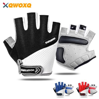 Guantes de Ciclismo Guantes de Bicicleta Guantes de Bicicleta de Montaña – Antideslizantes Amortiguadores Acolchados Medio Dedo Cortos Guantes Deportivos Accesorios