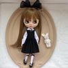 Одяг для ляльки blythe OB22 OB24 Azone Сукня Мода для ляльки Blythe Чорний Набір Лялька-переодягалка Іграшка Елегантні Милі Аксесуари Подарунки для дівчинки