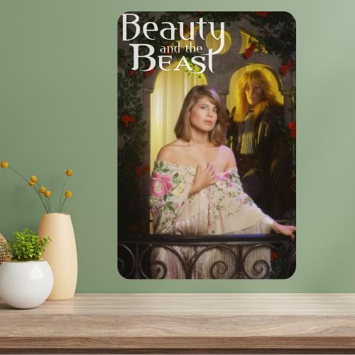 Beauty and the Beast Classic TV Show Metal Poster Sign 20x30cm(7.8x11.8inch)