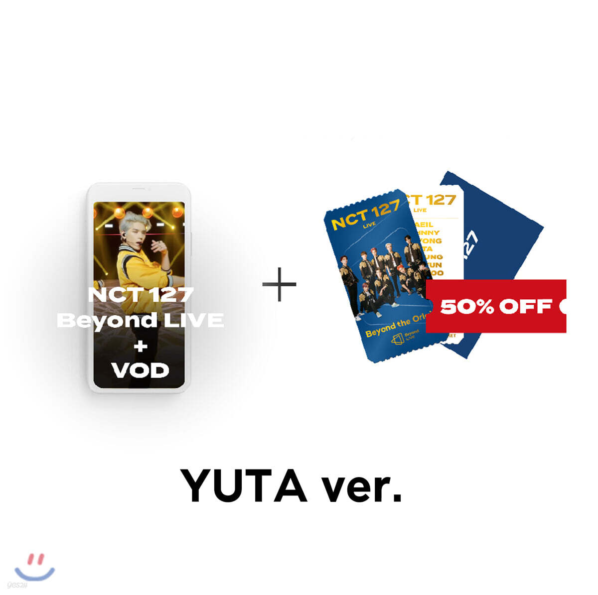 

[YUTA] NCT 127 Beyond LIVE +VODTicket + TICKET SET SPECIAL