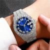 3-piece Hip Hop Rhinestone Watch Set - Couple Fashion Quartz Watch for Party and Street Style