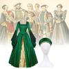 Tudor Dynasty Princess Mary Cosplay Dress Renaissance Women's Costume Factory Stock