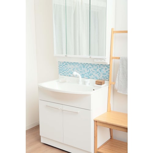 R(R) Metal Tile +it+id Small Blue, 15 x 30 x 0.4 cm, Stainless Steel Look Tile, Heat Resistant up to 130C (AT-006)