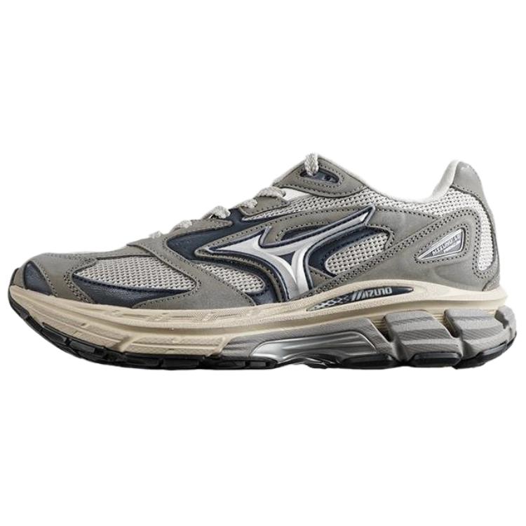Mizuno LG Premium Bequeme Passform Laufschuhe Unisex Sneaker Carbongrau D1GH241108