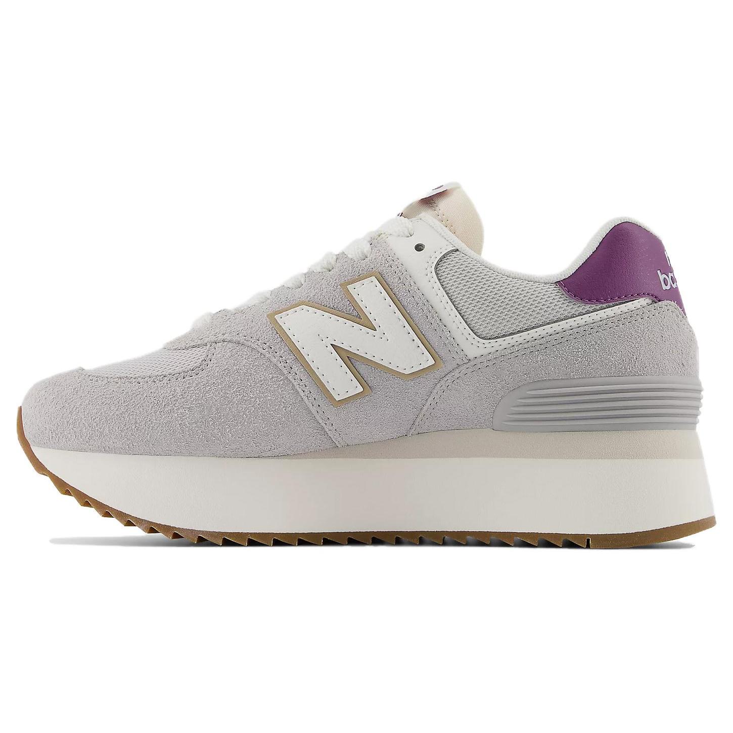 

new New Balance 574 Grey Purple White Women s 35
