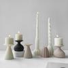 Epoxy Candlestick Silicone Mold Candle Base Mould Geometric Candle Holders Molds DIY Ornaments Home Decorations Mould