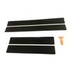 4PCS Car Stickers 4D Carbon Fiber Universal Sill Scuff Anti Scratch 60X7CM Auto Door Sticker Exterior Protection Car Accessories