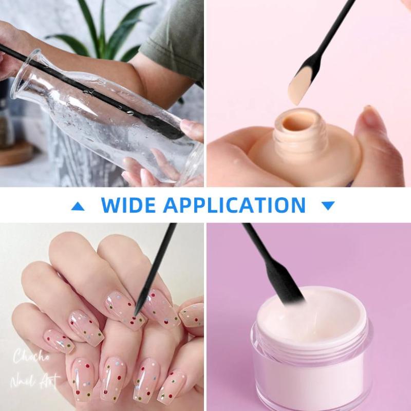 3-Piece Mini Silicone Spatula Set Heat Resistant, Multiple Sizes For Jar, Bottles Kitchen Silicone Baking Double-Headed Scraper