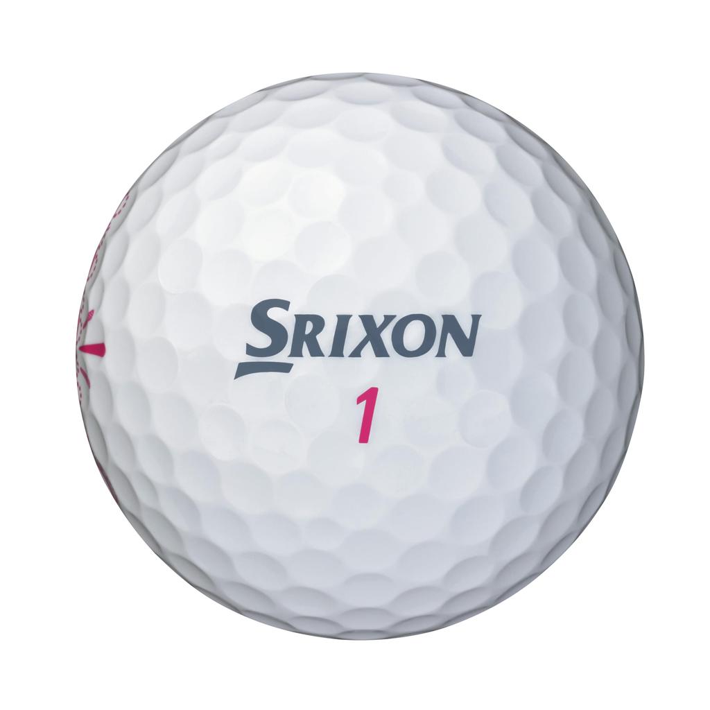 Dunlop SRIXON SOFT FEEL LADY6 Golf 2025 1 Dozen White Balls, Model, (12 Balls),