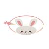 Nordic Children's Crescent Moon White Rabbit Ceiling Lamp Chandelier for Kids Room LED Lighting Home Decor Study Attic
