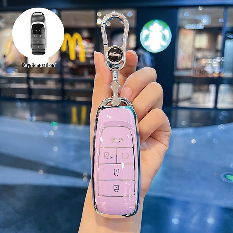 Key Case for GAC AION Y/S/Xuan 580/Mei 630 LX PLUS V Buckle Shell