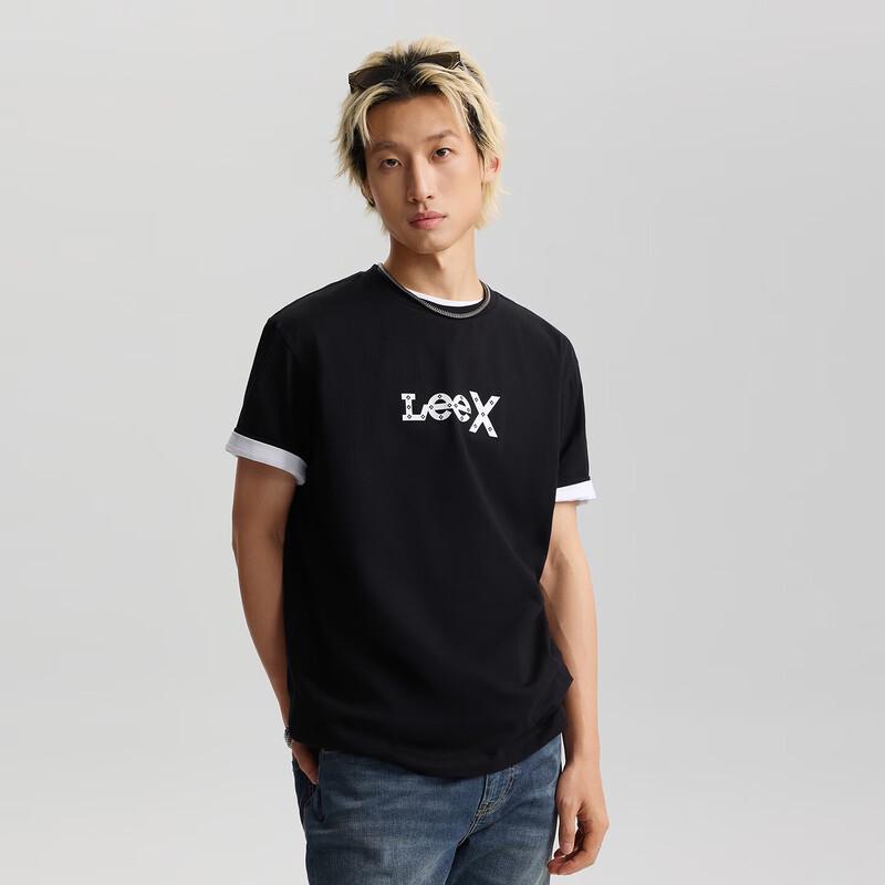 Lee Men's Logo Print Crew Neck T-Shirt