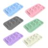 Silicone Taco Holder with 3 Dividers Reusable Tortilla Rack Non-Slip Food Dish Heat Cold Resistant Burrito Holder