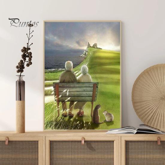 

1 комплект, набор для рисования с искусственными бриллиантами, милые девушки, старые пары, сделай сам, стразы, вышивка крестиком, рисунок, домашний декор, декор из искусственного алмаза, художественное ремесло