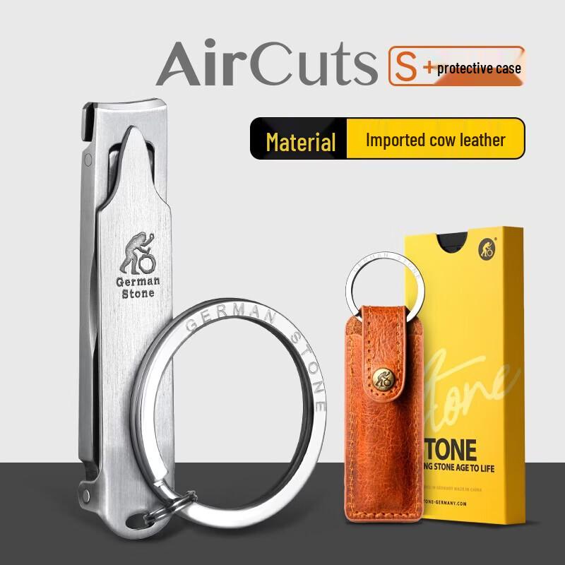 STONE Foldable Stainless Steel Nail Clipper