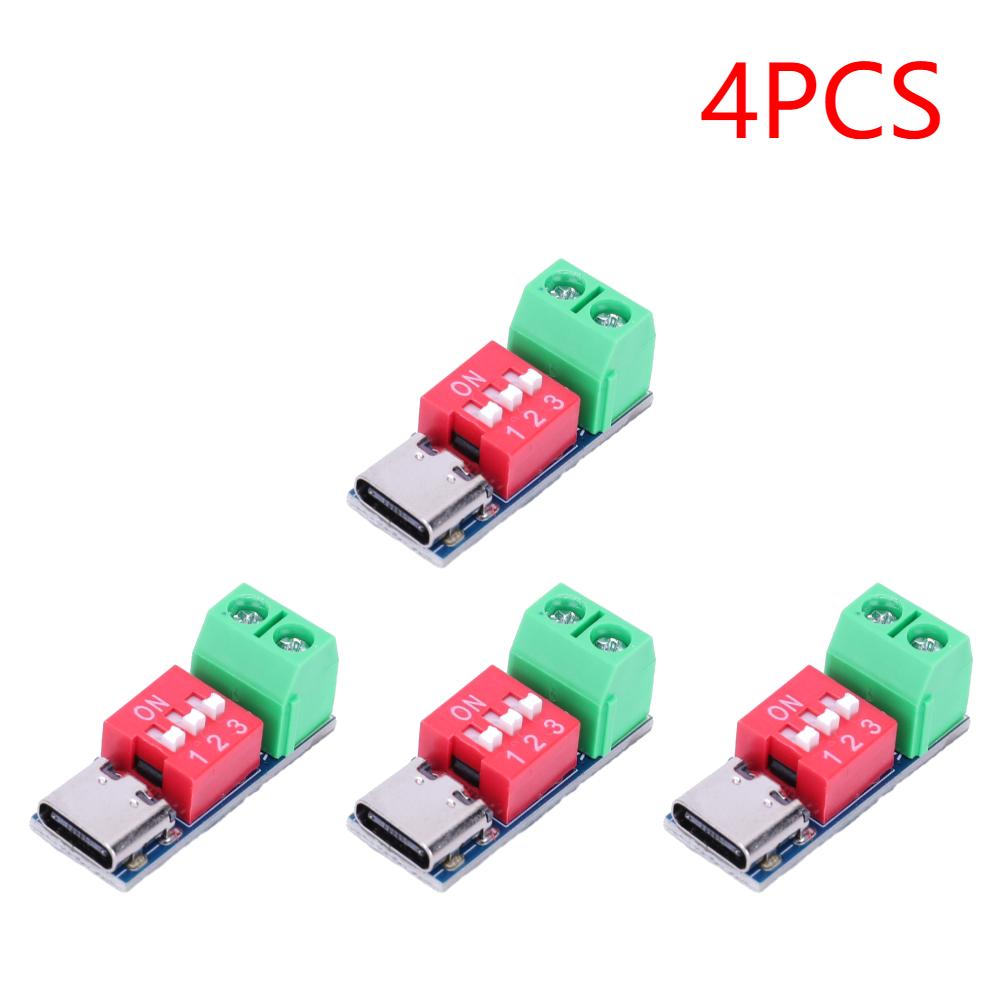 PD Fast Charging Test Board High Speed Charger Power Delivery Boost Module USB Type-C Voltage Connetor Power Supply Accessories