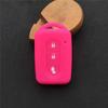 ZAD Silicone Car Key Case Cover Protector Fob Bag Pocket Skin Set for Nissan Juke Duke Micra Xtrail Qashqai 3 Buttons Key Shell
