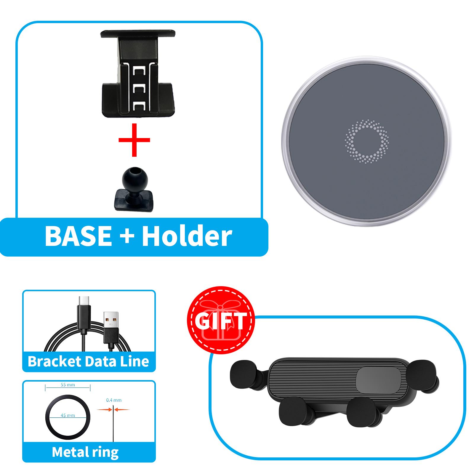 

Car Mobile Phone Holder for Toyota Harrier Venza 2025-2025 XU80 Charging Bracket Navigation Stand Auto Accessories