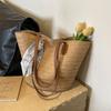Bag Women's Large-capacity New Vacation Beach Bag Woven Bucket Bag Commuter Tote Bag