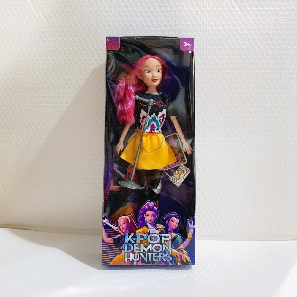 NEU Anime KPop Dämonenjäger Puppe Vinylspielzeug Rumi Mira zoi Charakter Vinylmaske Figur Geburtstagsgeschenk Fanclub-Geschenke