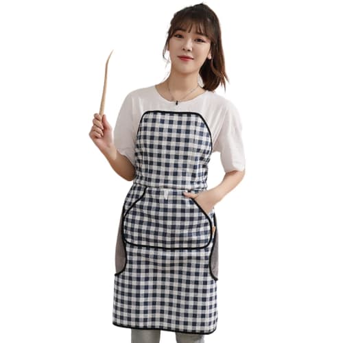 MSR19 Waterproof Apron, Easy To Put On In 1 Second, No Ties, Stylish, Popular, Perfect for Nursery Teachers, Men's and Women's, One-Touch Closure
