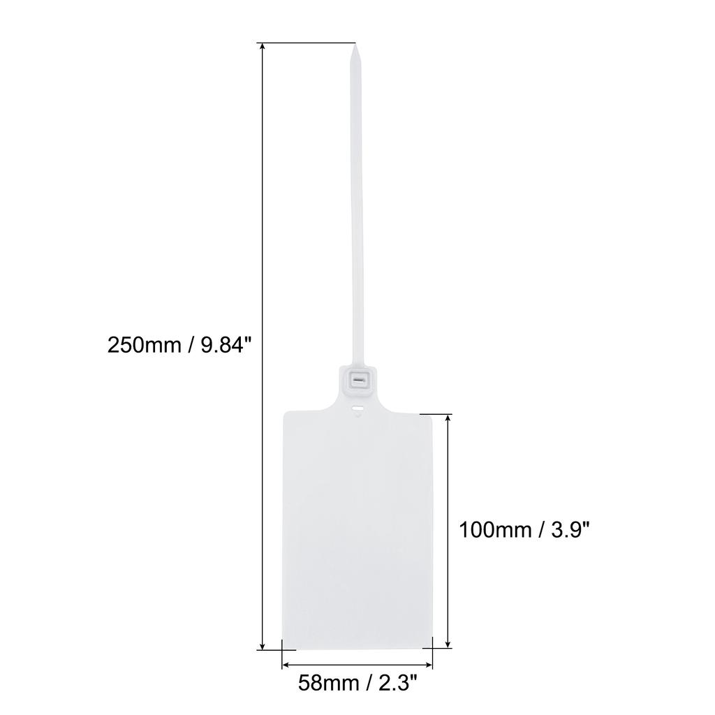 50pcs Plastic Seals Shipping Tags, for Plastic Tie Mark Product Identification Tags,Valve Marking,Outdoor Tagging