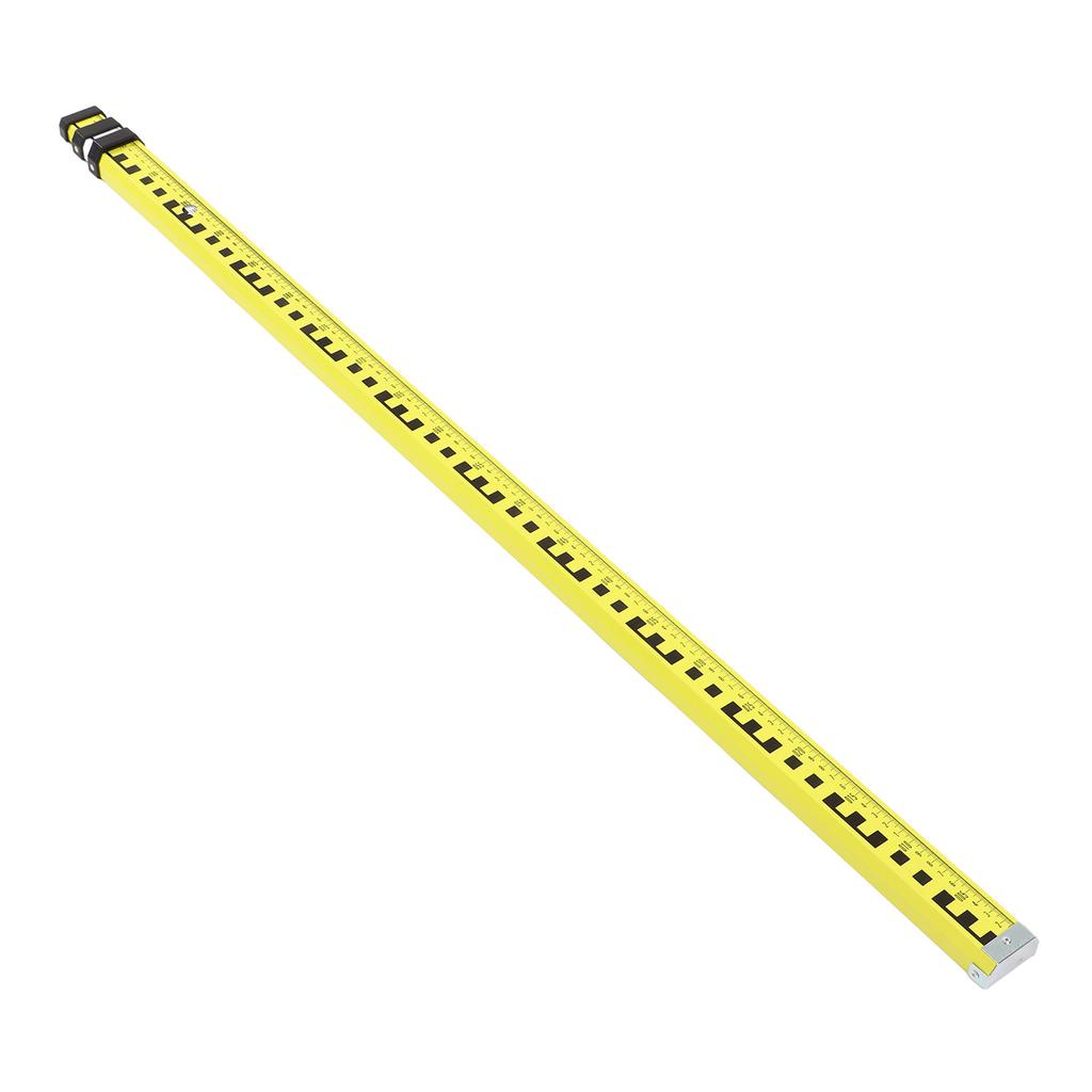 Double Side Telescopic Ruler with Dual Scales Aluminum Alloy Retractable Measuring Ruler 3 Meter
