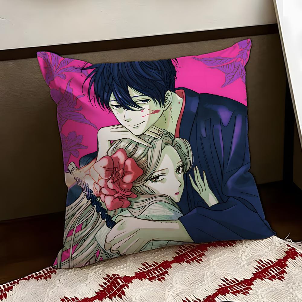 Anime FFirefly Wedding Cushion Cover Reversible Soft Durable Pillow Cover Home Car MultiScene Use for Daily Comfort