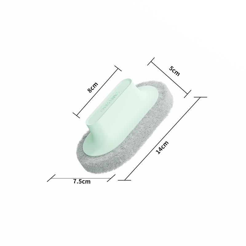 Nordic Style Multi functional Household Tile Cleaning Brush with Handle for Kitchen, Bathtub and Stove