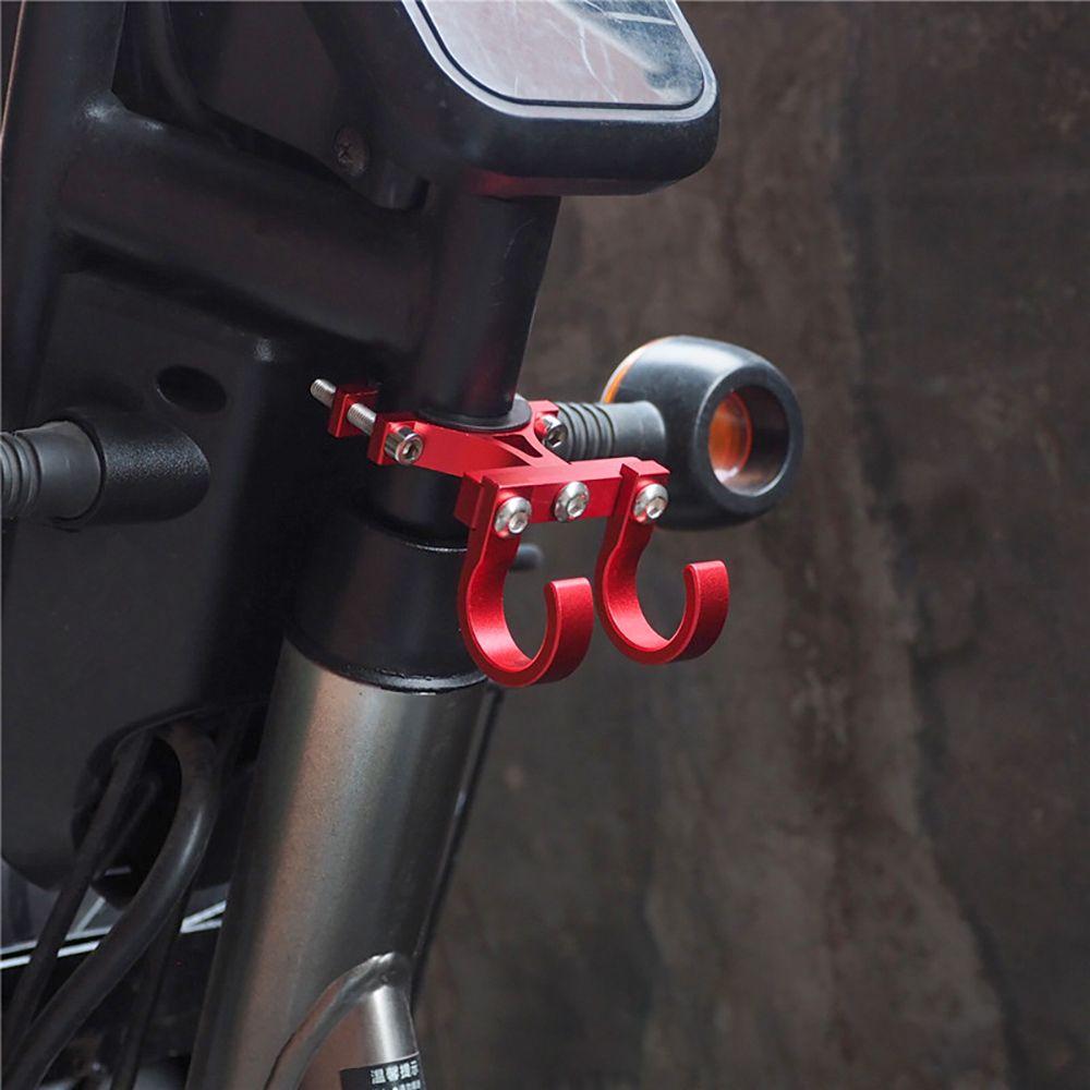 Handlebar Fixed Helmet Bags Gadget Hanging Dual Hook Electric Bicycle Accessories Front Hanger