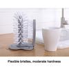 Spülbecken Saugnapf Glasreiniger Tasse Basis Reinigungsflasche Glasbürste Spülbeckenständer Schrubber Wasserbecher Tasse Weinflaschenreiniger Bürste