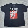 One Piece Shirt Mens XL Black Luffy Anime Ripple Junction Graphic Tee Cotton
