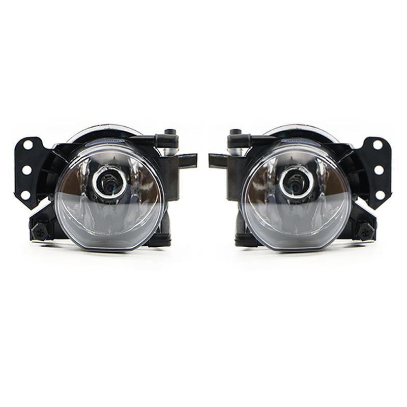 Fog Lamp Assembly With Bulbs For BMW 3 5 6 Series E60 E61 E90 E91 323i 325i 525i Front Bumper Anti Fog Light 63176910791