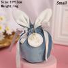 Velvet Easter Bunny Rabbits Bags Cute Bunny Gift Packing Bags Dropshipping Rabbit Chocolate Candy Bags Wedding Birthday Party