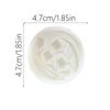 Tulips Flower Moon Cakes Press Molds Cookie Stamps Chinese MidAutumn Moon Cakes Maker Decorating Tool for Making Cookie