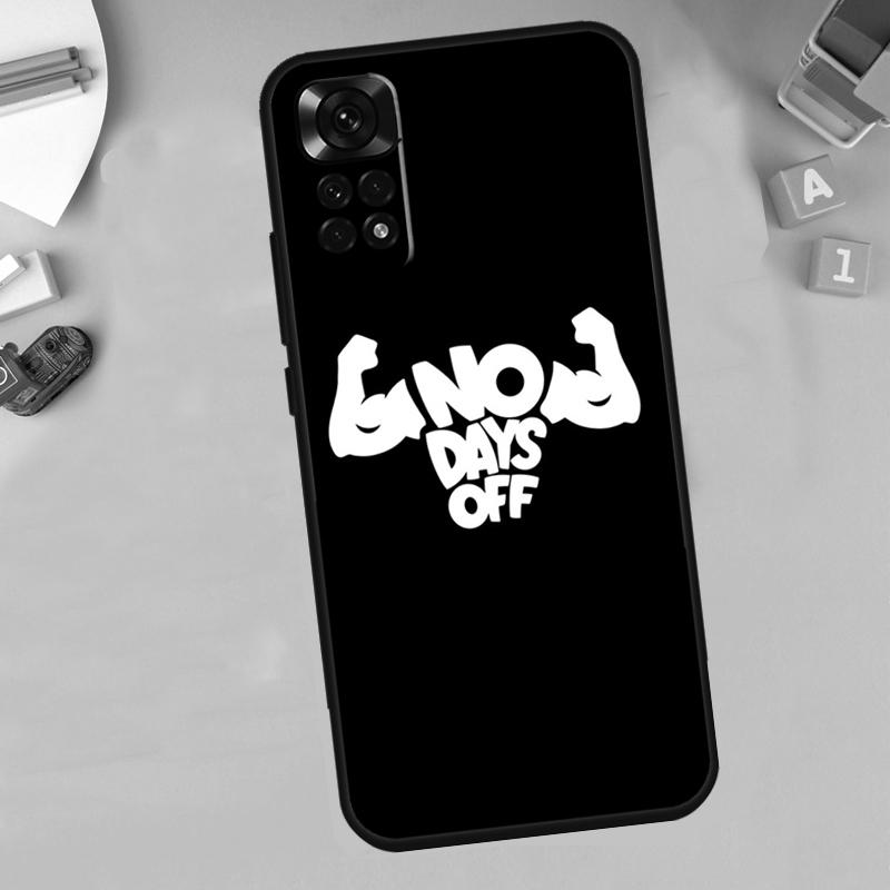 Bodybuilding Gym Fitness Quotes Case For Xiaomi Redmi Note 11 8 9 10 Pro 12 Turbo 8T 9S 10S 11S 12S Redmi 12C 10C 9C Cover
