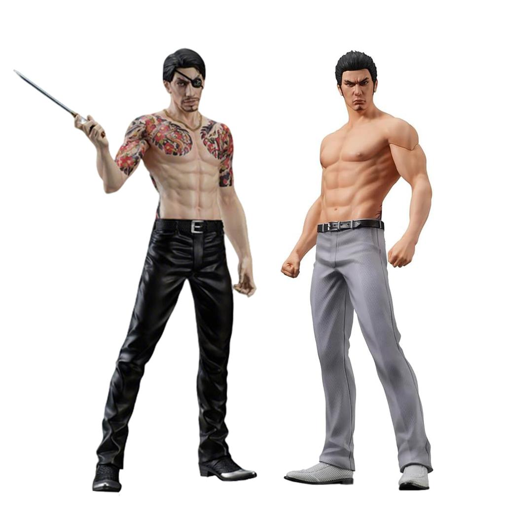 Anime Drachenfigur Kazuma Kiryu Actionfigur Goro Majima Figur Starker Mann Stehendes Modell Spielzeugpuppe Ornament Sammelobjekt Jungen Geschenke