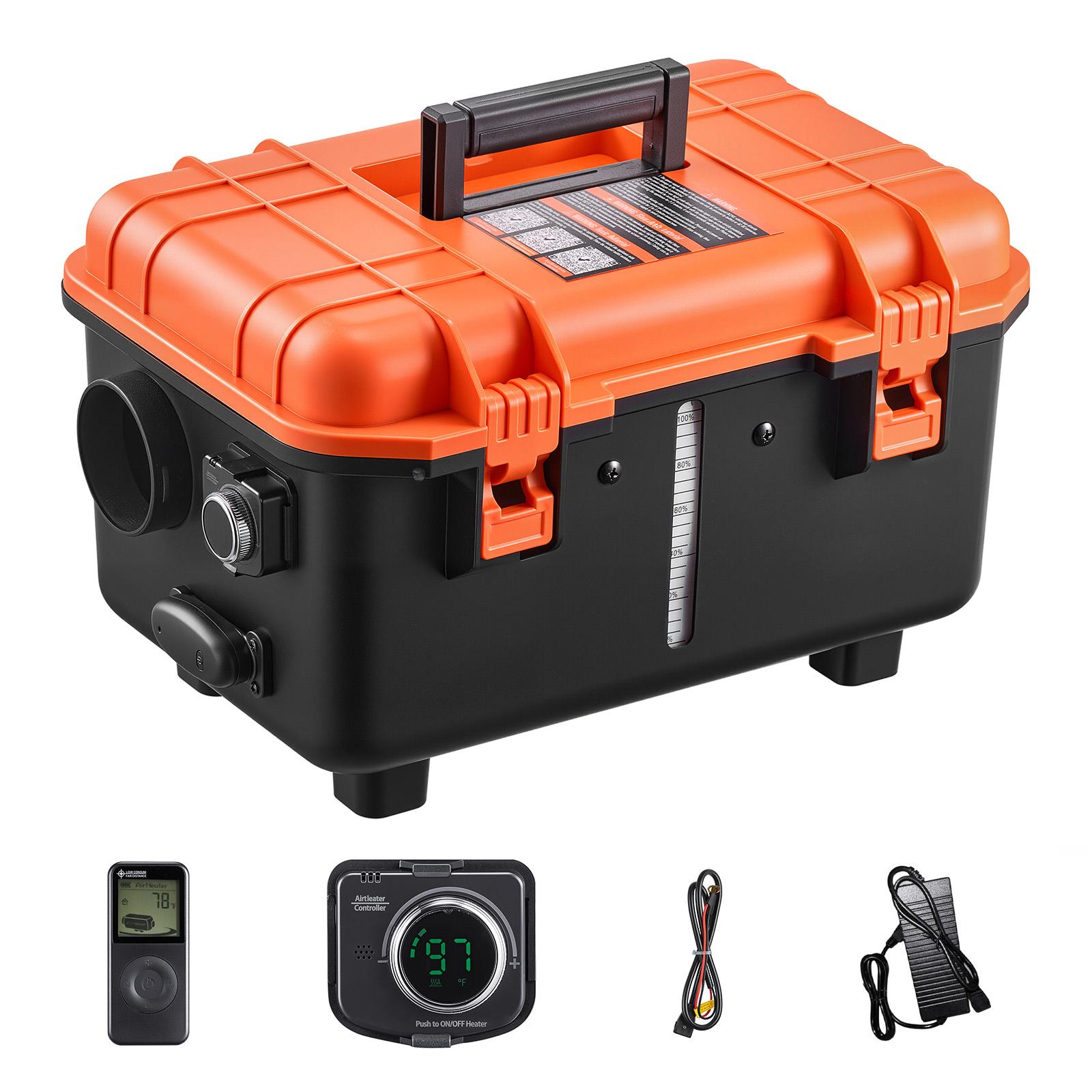 SucceBuy Diesel Heater 8KW DC 12/24V All in One Portable Diesel Air Heater with LCD Screen&Low Noise Car Heater for Trucks, RVs 8KW
