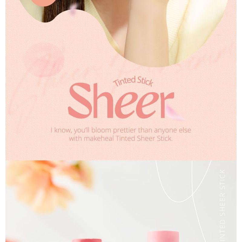 MAKEheal - Tinted Sheer Stick - 5 Colors