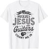 Wenn es um Jesus und Gitarren geht Gitarrist Christliche Musik T-Shirt Unisex T-Shirt