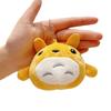 Japanese Style Cute Totoro Plush Keychain - Cartoon Stuffed Doll Pendant Keyring