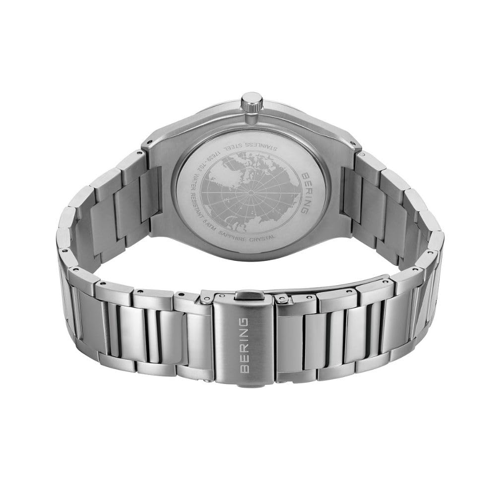 BERING Classic Link Men's Watch, Silver, 17639-702