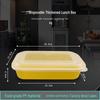 Japanese Style 700ml Rectangular Disposable Food Container