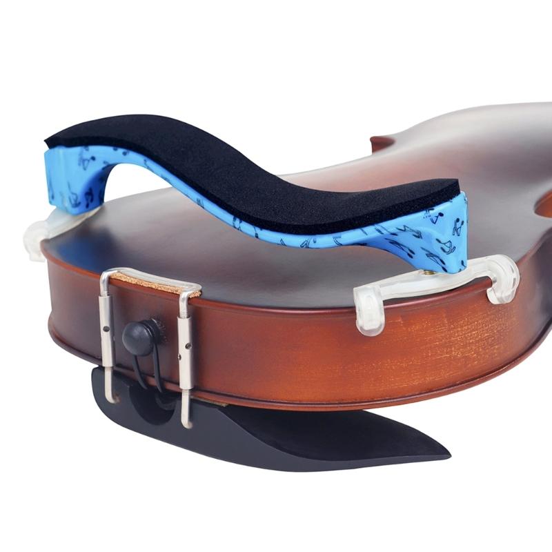 Comfortable Violin Shoulder Rest 4/4 and 3/4 Universal Violin Shoulder Rest with Height Adjustable Feet Durable