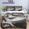 Where the Wild Things Are Pattern Bedding,Quilt Set Quilt Cover Pillowcase Home Birthday Gift(1 * Duvet Cover + 2 * Pillowcase, Without Core)