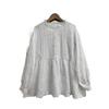 Heavy Embroidery Doll Shirt with Sweet Lace Collar – Women's Autumn Japanese Mori Girl Style Long-Sleeved Pullover.