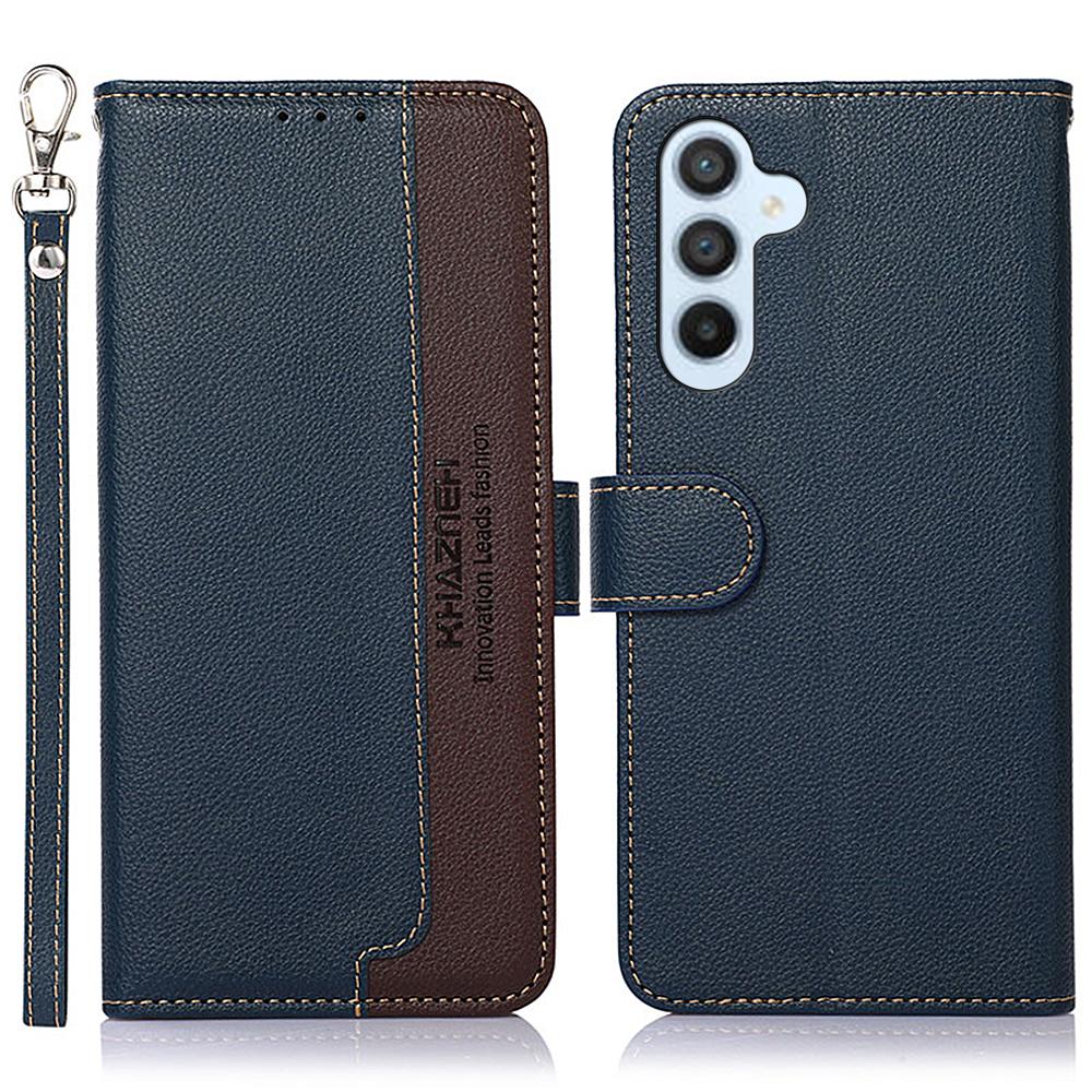 KHAZNEH Cell Phone Cover For Samsung Galaxy S25/S24 Case Wallet Leather Shell (RFID Blocking Function)